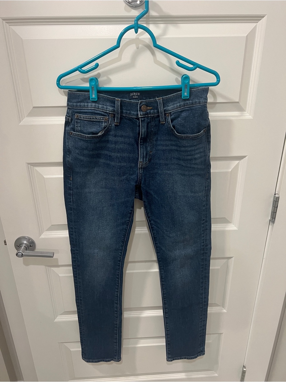 J. Crew Slim Jeans in Dark Indigo Wash